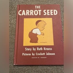 Vintage THE CARROT SEED hardback 1973
